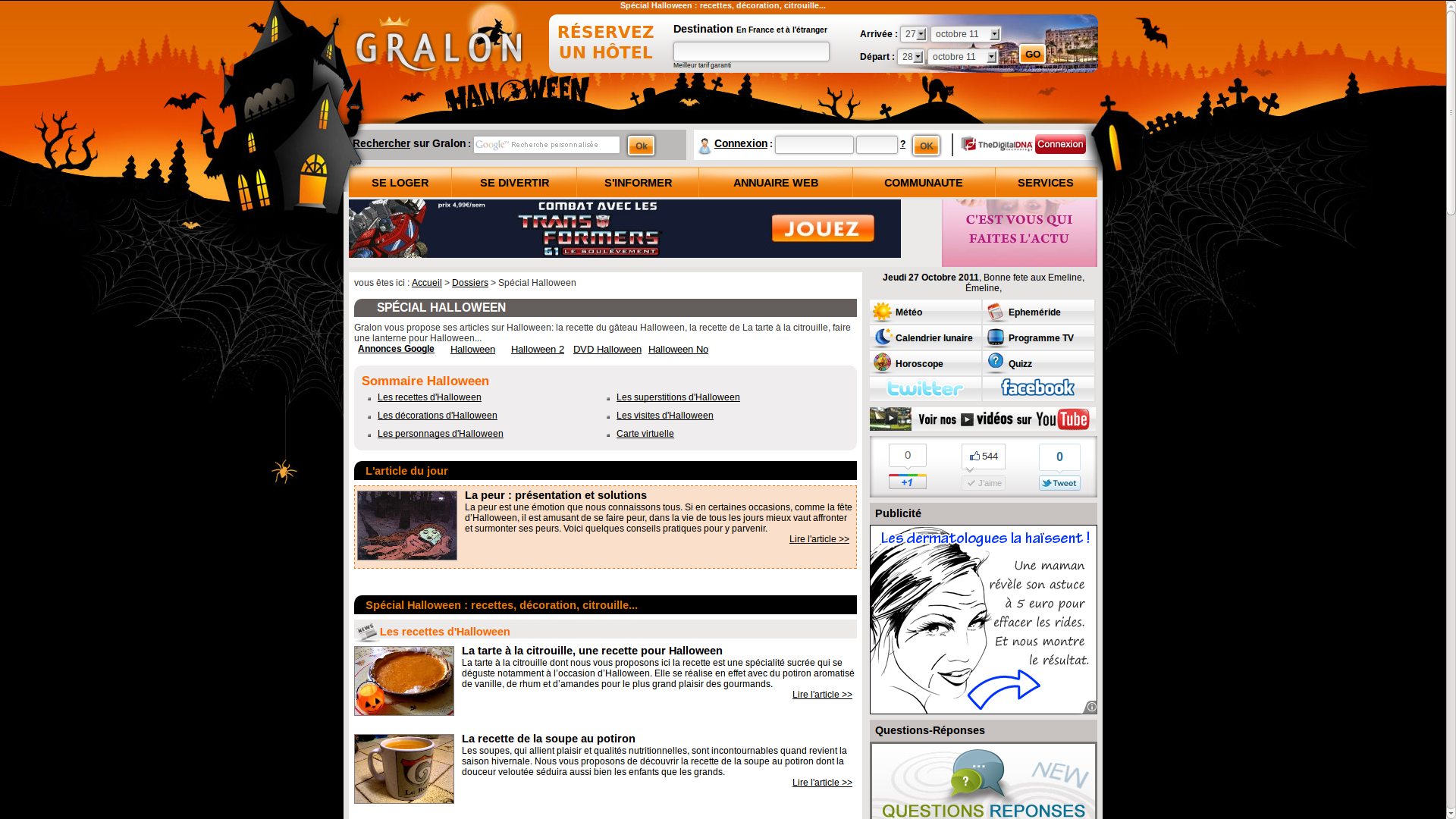 Visitez gralon.net