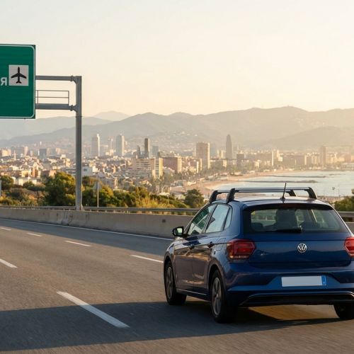 Barcelona by Car: ZBE, Routes, and Instructions for BCN Airport (T1 - T2)