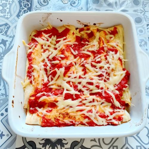 Beef enchiladas: a Mexican recipe