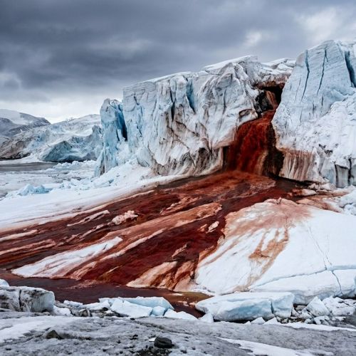 Blood Falls: the mystery of Antarctica's frozen blood waterfall