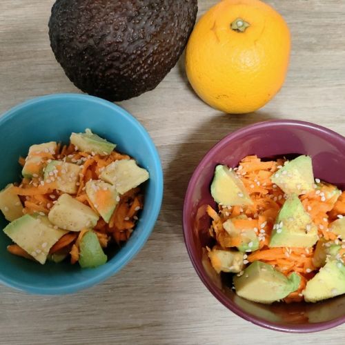 Carrot, Orange and Avocado Salad: An easy recipe for winter