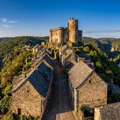 Cathar villages and the Inquisition: Najac, Monestiés, Castelnou... how to read Occitan heritage.