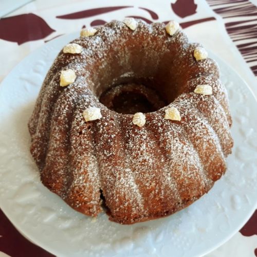 Chestnut Bundt Cake: an easy recipe