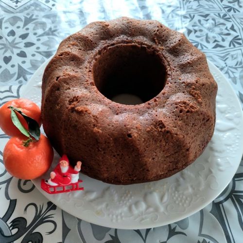 Christmas clementine bundt cake: a festive cake