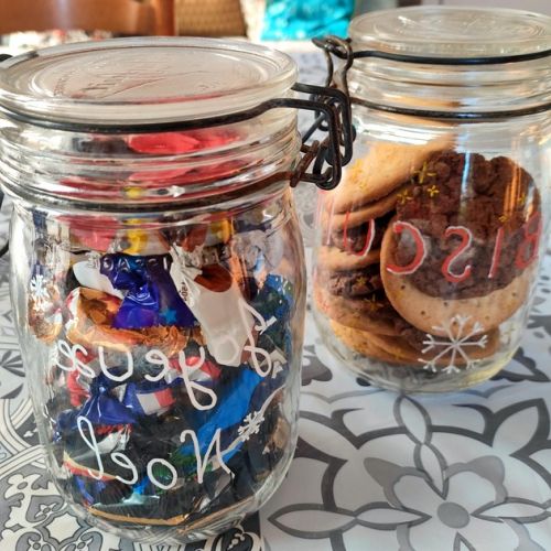 Christmas DIY: how to make a personalized candy jar?