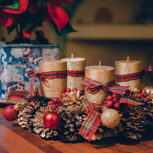 Christmas DIY: how to make an advent wreath?