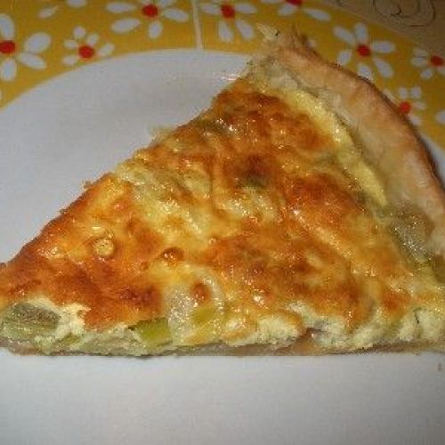 Leek pie: an easy recipe