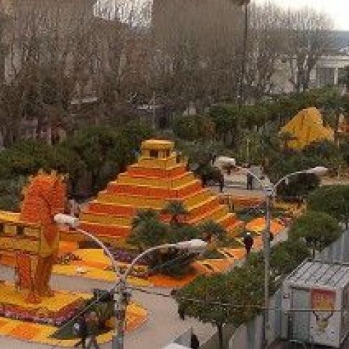 Lemon Festival in Menton: behind the scenes