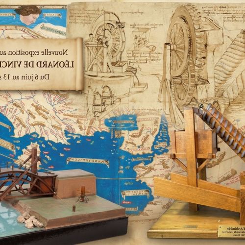 Leonardo da Vinci, Master of Water: The Clos Lucé is awash in blue all summer long.