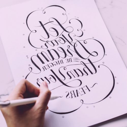 Lettering : 5 tips for beginners