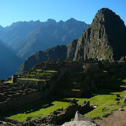 Machu Picchu: the famous Inca citadel