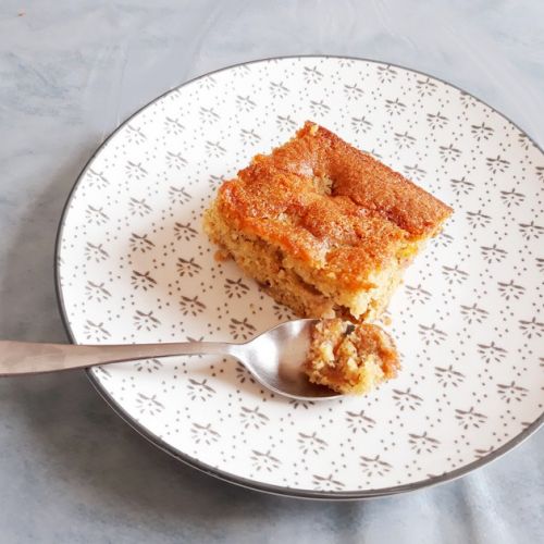 Mirabelle plum cake: an easy recipe