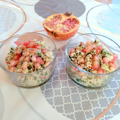 Pomegranate and Orange Tabbouleh: A Zero-Waste Recipe