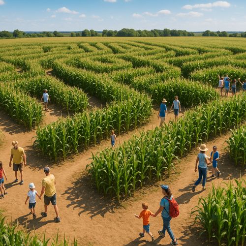 Popcorn Maze: A Family Adventure to Discover Across France