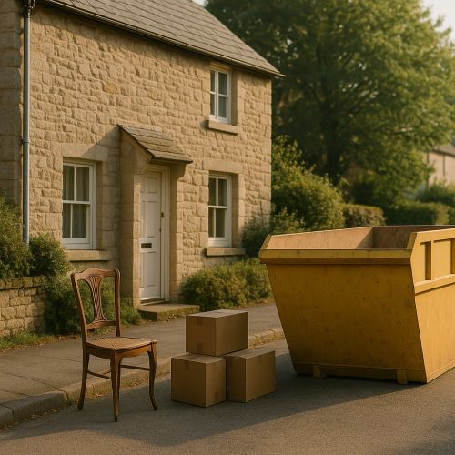 Skip Bin Rental: A Discreet Support for Clearing a House After a Death or Relocation