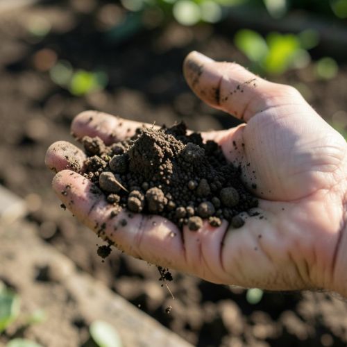Soil quality: recognizing sandy, clayey, or limestone soil and choosing the right crops.