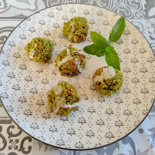 Split pea falafel: an easy recipe