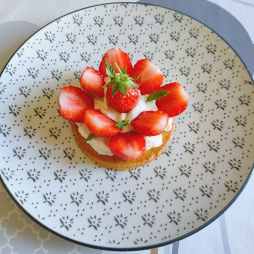 Strawberry shortbread cookies: a very easy recipe.