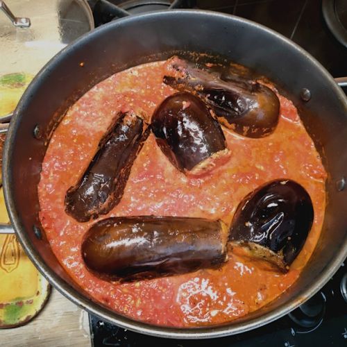 Stuffed eggplants: a delicious recipe.