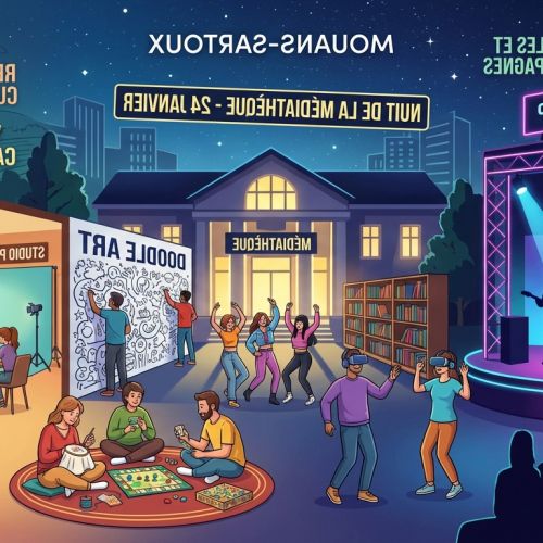 The 2026 Media Library Night in Mouans-Sartoux: an interlude between cities and countryside