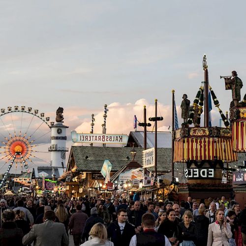 The Beer Festival or Oktoberfest in Munich