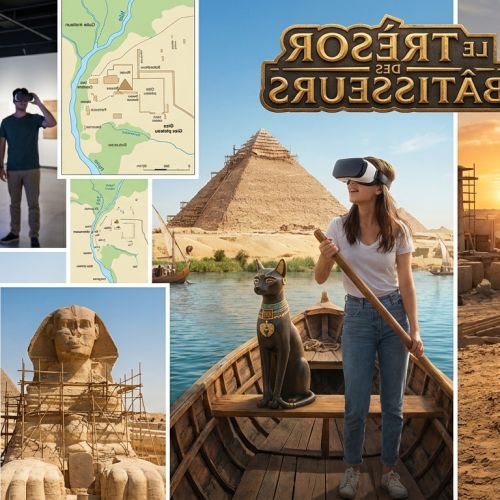 The Builders' Treasure: Experience the birth of the Great Pyramid of Khufu in virtual reality.