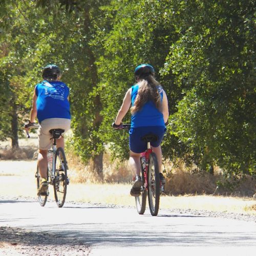 The Durance by bike: a cycle route along the water.