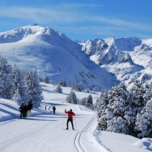 The Plateau de Beille: the first Nordic site in the Pyrenees