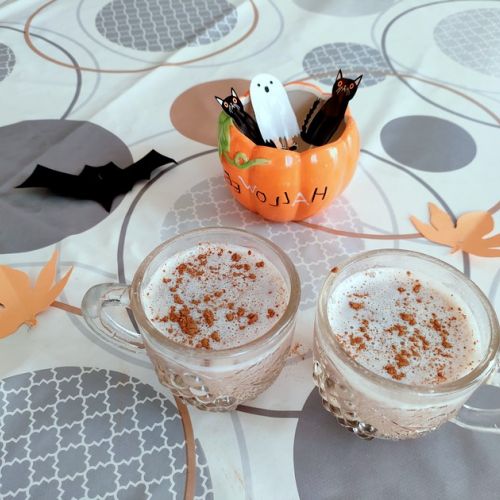 The pumpkin spice latte: a comforting pumpkin-flavored drink.