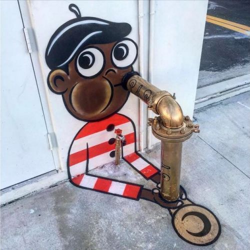 Tom Bob: the street artist who hijacks street furniture