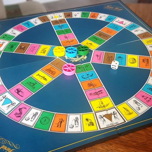 Trivial Pursuit: the most famous trivia game.