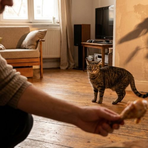 Why cats don't stand up like dogs: what their evolution explains