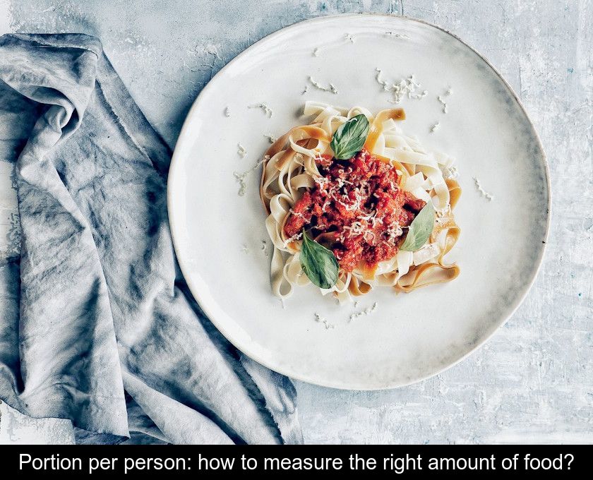 Portion Per Person How To Measure The Right Amount Of Food Portion Per Person How To Measure The Right Amount Of Food