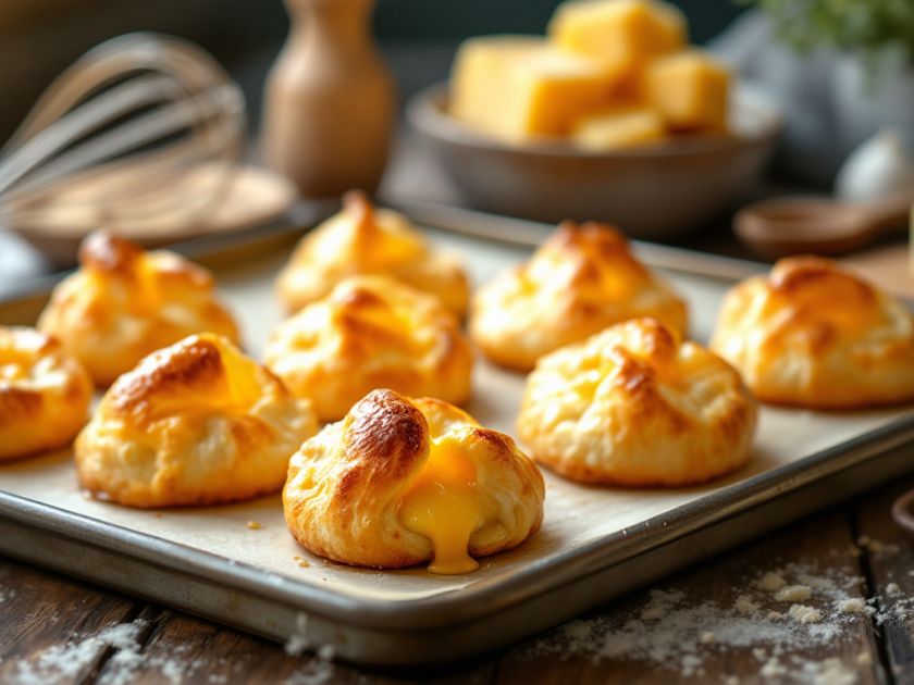 Cheese Gougères: Savory and Simple Appetizer