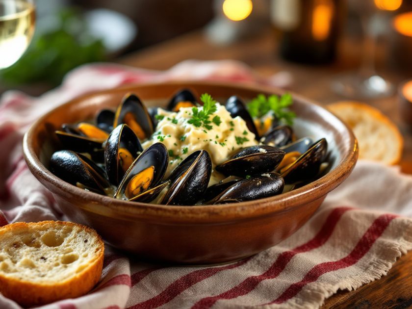 Creamy Roquefort Mussels: Easy and Delicious Recipe