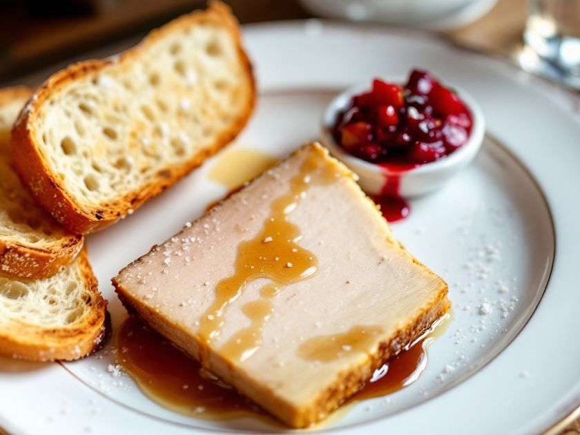 Duck Foie Gras Semi-Cooked with Cognac: Gastronomic Delight
