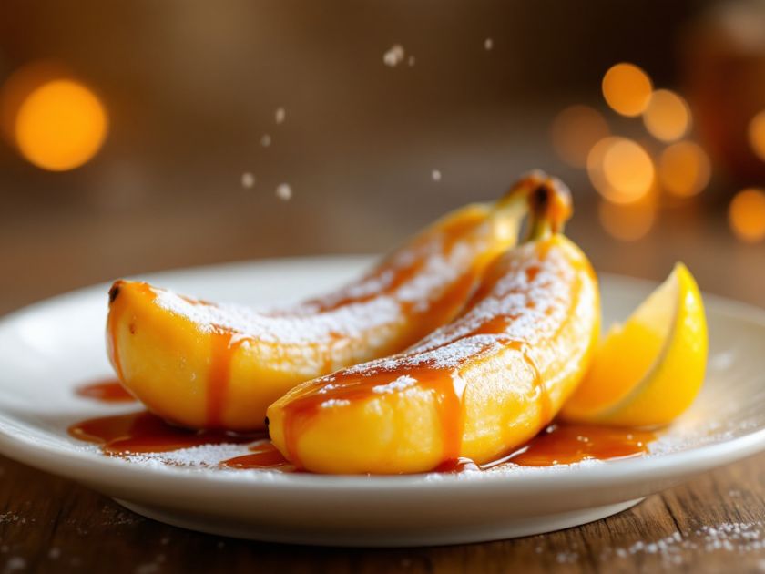 Easy Caramelized Banana Dessert