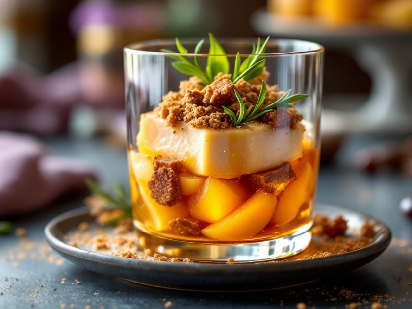 Foie Gras Terrine with Apples and Gingerbread
