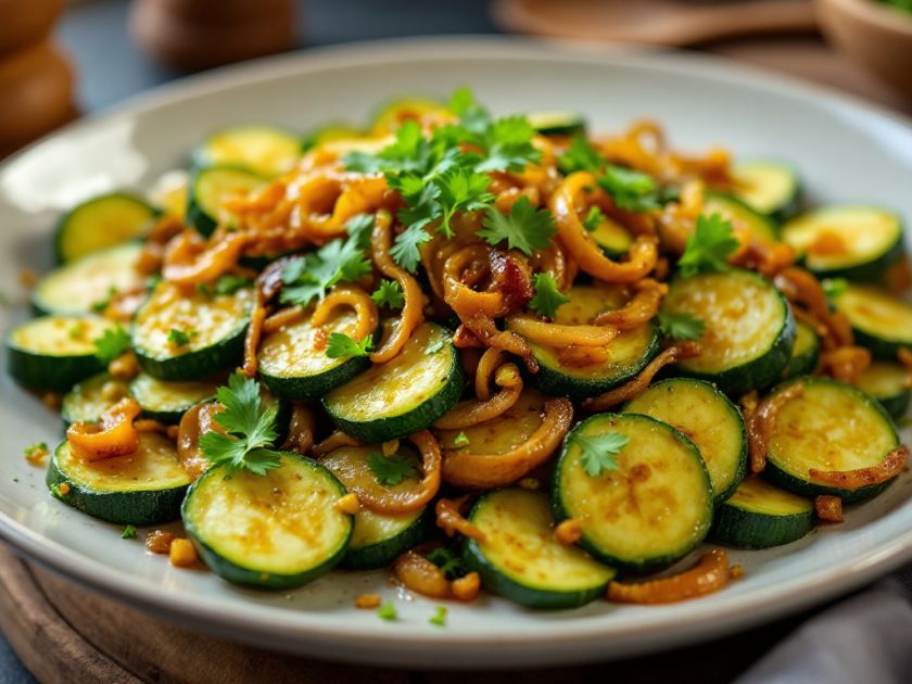 Indian-Style Zucchini: Flavorful and Spicy Recipe