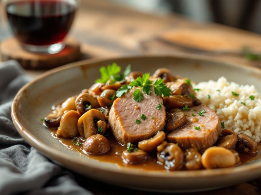 Pork Tongue with Madeira: A Savory and Comforting Recipe