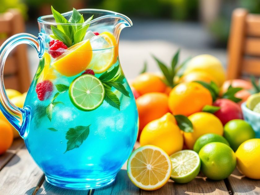 Refreshing Sea Water Cocktail