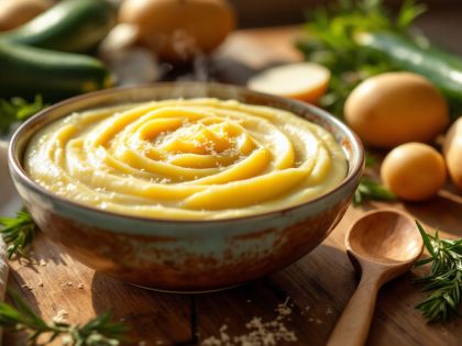 Creamy Mashed Potatoes with Zucchini