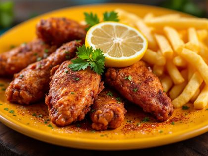 Crispy Chicken Wings with Four Spices
