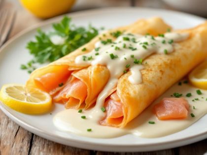 Delicious Smoked Salmon Crepes: Easy Recipe