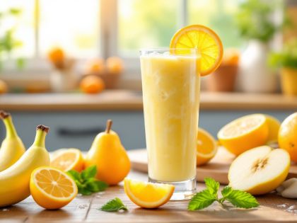Energizing Fruit Juice with Banana