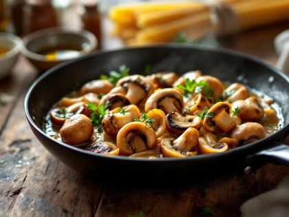 Delicious Recipe for Sautéed Boletus or Porcini Mushrooms in Cream