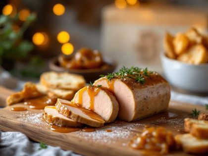 Homemade Foie Gras with Port: Gourmet Starter