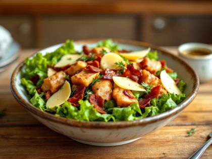 Gourmet Salad with Confit Gizzards