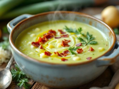 Express Leek and Potato Soup