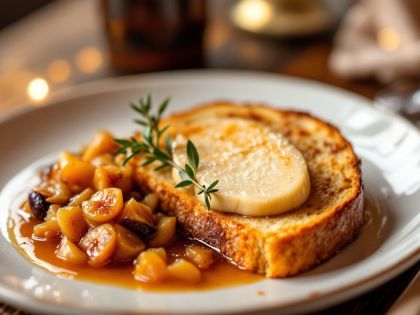 Duck Foie Gras with Onion and Fig Jam